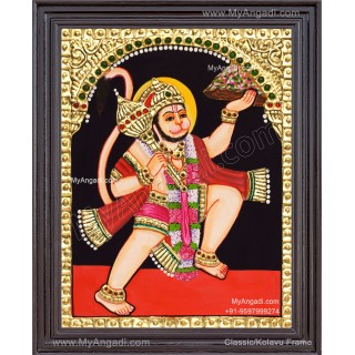 Hanuman Tanjore Painting