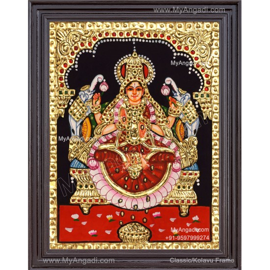 Gajalakshmi Tanjore Paintings