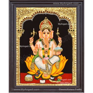 Ganesha Tajore Paintings