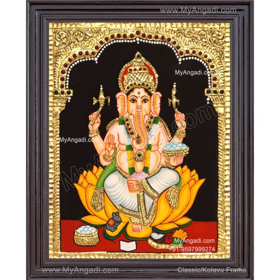 Ganesha Tajore Paintings
