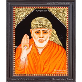 Saibaba Tanjore Painting