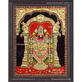 Venkatachalapathy  Tanjore Painting
