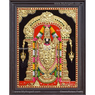 Venkatachalapathy  Tanjore Painting