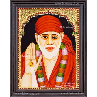 Saibaba Tanjore Painting