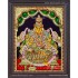Gajalakshmi 3d Embossed Tanjore Painting