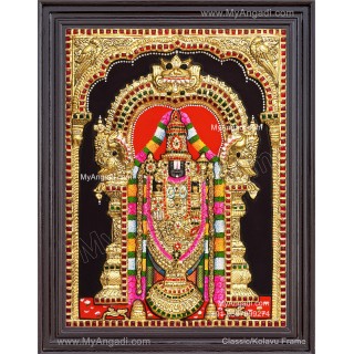 Balaji 3d Tanjore Painting