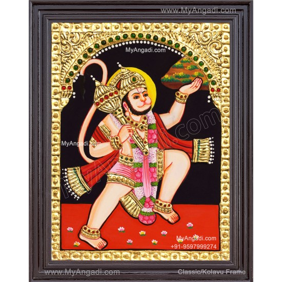 Hanuman Tanjore Painting