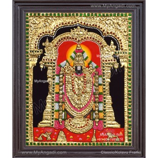 Venkatachalapathy  Tanjore Painting