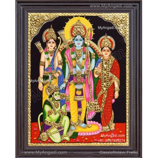 Ram Darbar Tanjore Painting