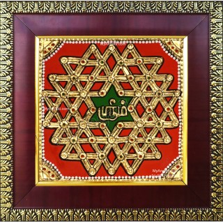 Aiswarya Kolam Tanjore Painting