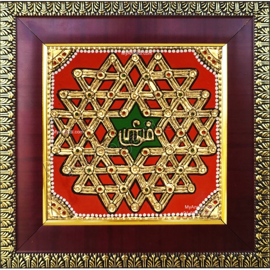 Aiswarya Kolam Tanjore Painting