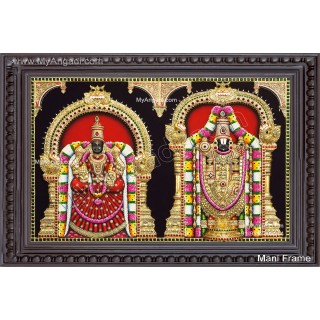 3D Balaji Thayar Tanjore Painting