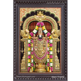 3D Balaji Tanjore Painting