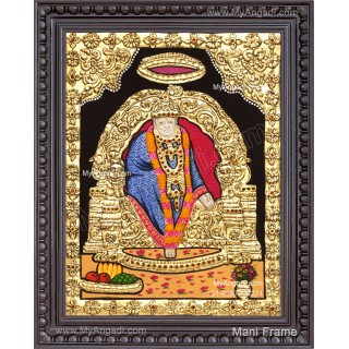 Saibaba Tanjore Painting