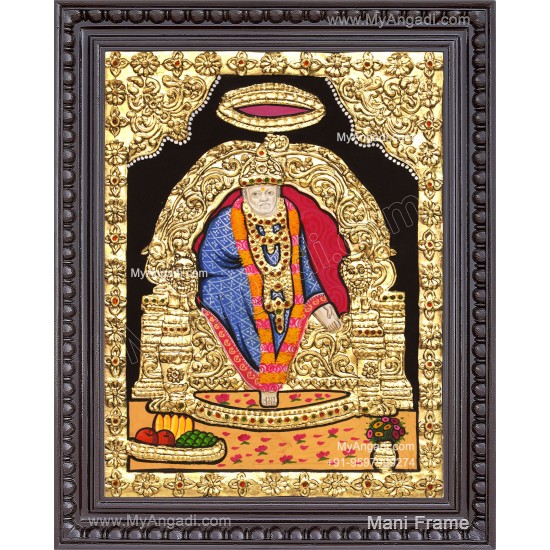 Saibaba Tanjore Painting