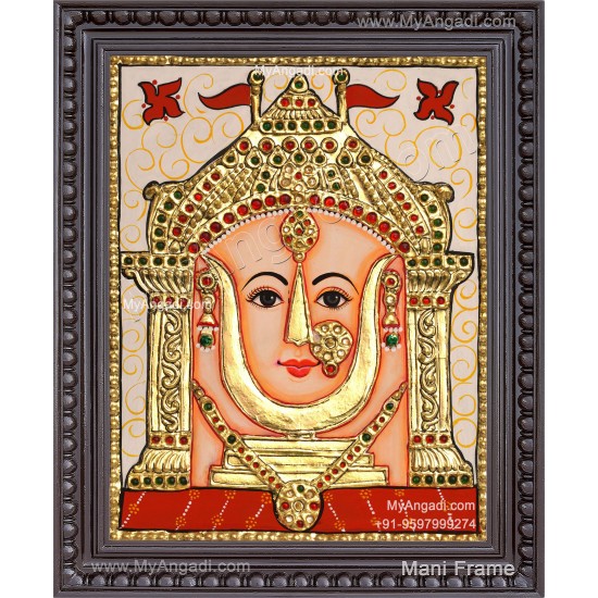 Rani Sati Dadi Ji Tanjore Painting