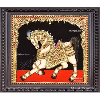 Horse Tanjore Painting
