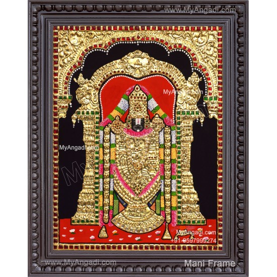 Venkatachalapathy  Tanjore Painting