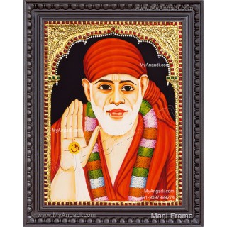 Saibaba Tanjore Painting