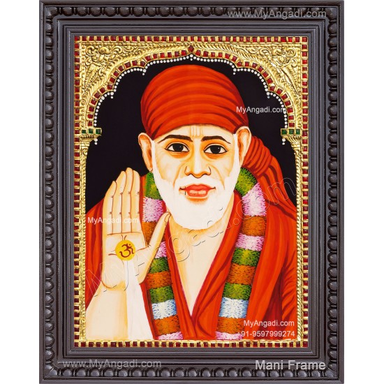 Saibaba Tanjore Painting