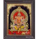 Ganapathi 3D Tanjore Painting Ganapathi 3D Tanjore Painting