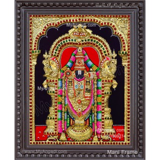 Balaji 3d Tanjore Painting