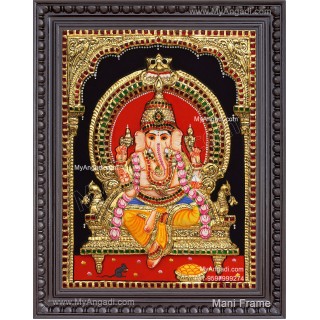 Vinayagar 3D Tanjore Painting