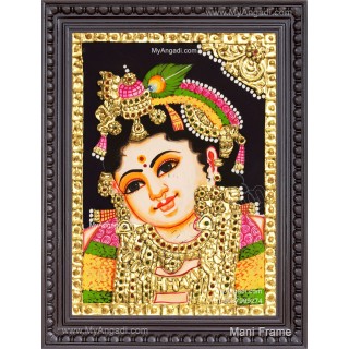 Krishna Tanjore Painting