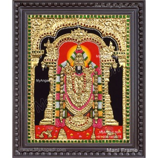 Venkatachalapathy  Tanjore Painting