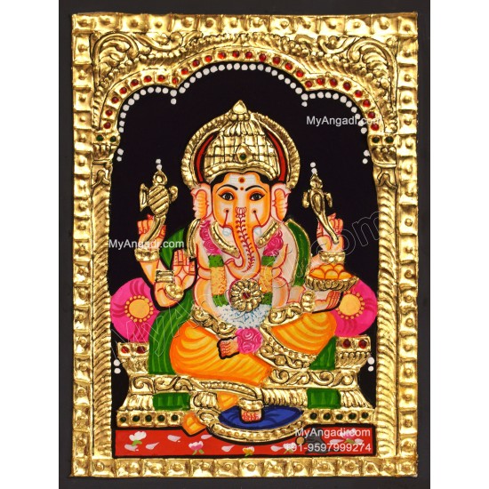 Ganesha Tajore Paintings