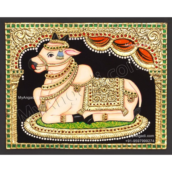 Nandi Tanjore Painting