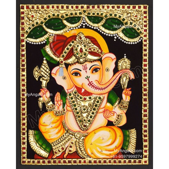 Ganesha Tanjore Paintings