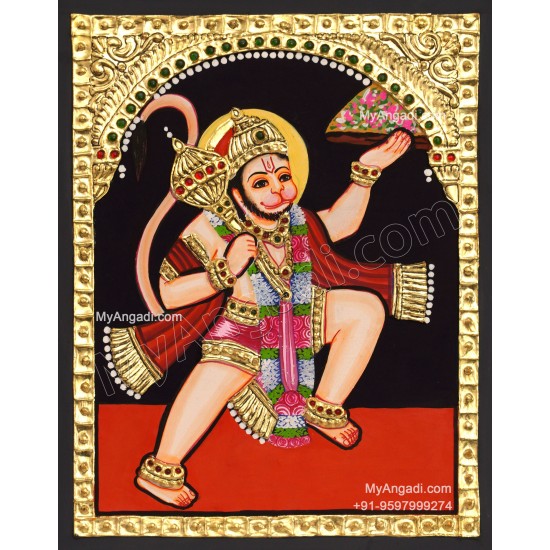 Hanuman Tanjore Paintings
