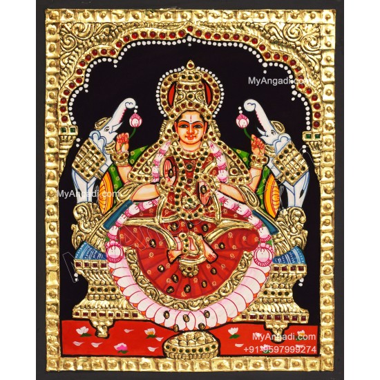 Gajalakshmi Tanjore Paintings