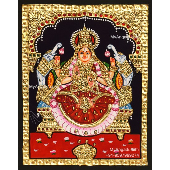 Lakshmi Devi Tanjore Paintings