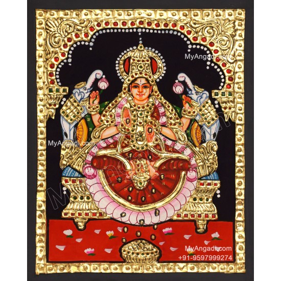 Gajalakshmi Tanjore Paintings
