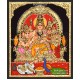 Shiva Family Tanjore Paintings