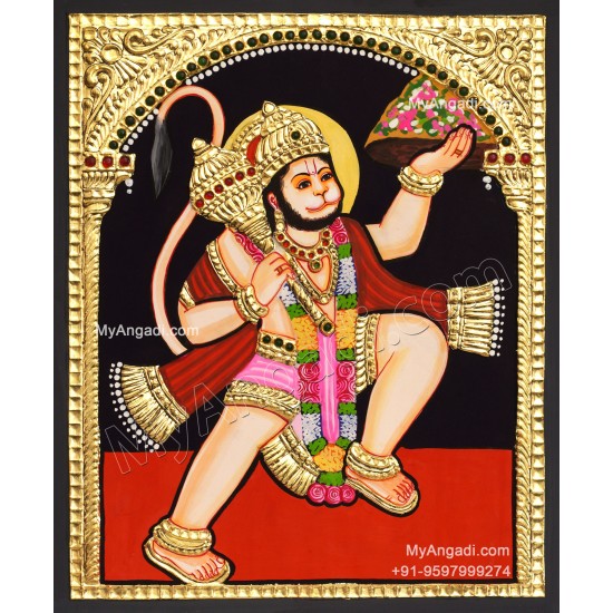 Hanuman Tanjore Paintings