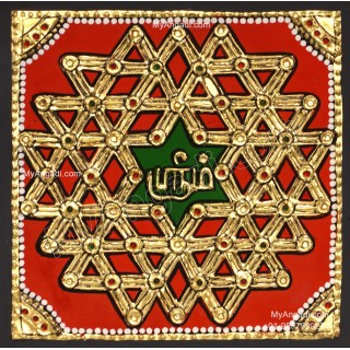 Aiswarya Kolam Tanjore Painting