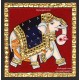 Elephant Tanjore Painting