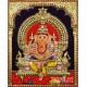 Ganapathi 3D Tanjore Painting Ganapathi 3D Tanjore Painting