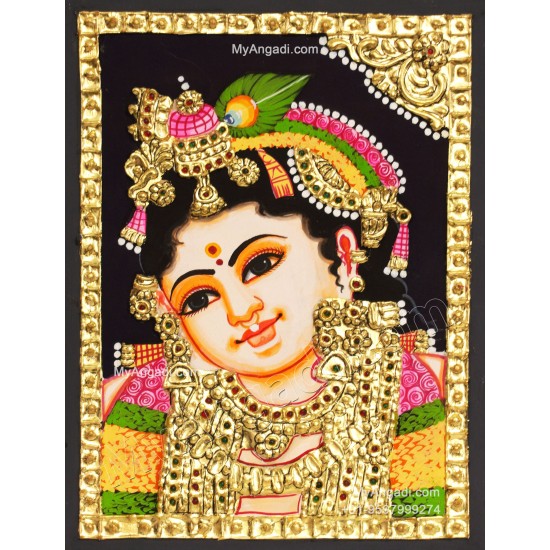 Krishna Tanjore Painting