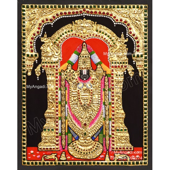 5 Set Ganesha Murugan Balaji Lakshmi Saraswathi Tanjore painting