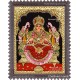 Gajalakshmi Tanjore Painting