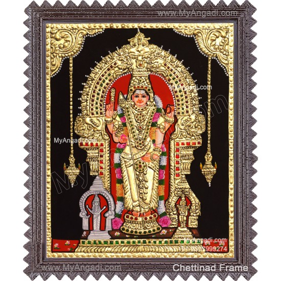 Thiruchendhur Murugan Tanjore Painting