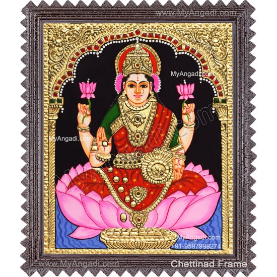 Mahalakshmi Tanjore Painting