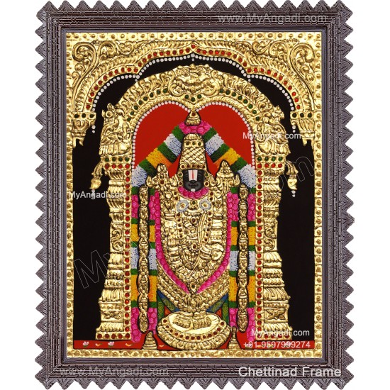 Venkatachalapathy  Tanjore Painting