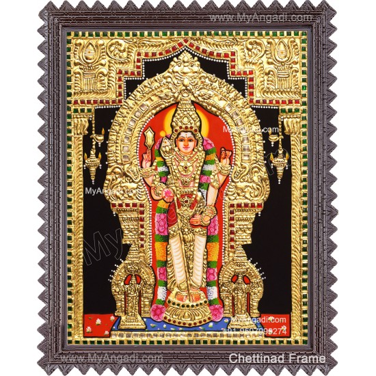 Thiruchendhur Murugan Tanjore Painting