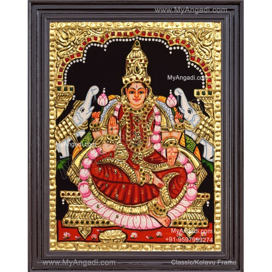 Lakshmi Devi Tanjore Paintings