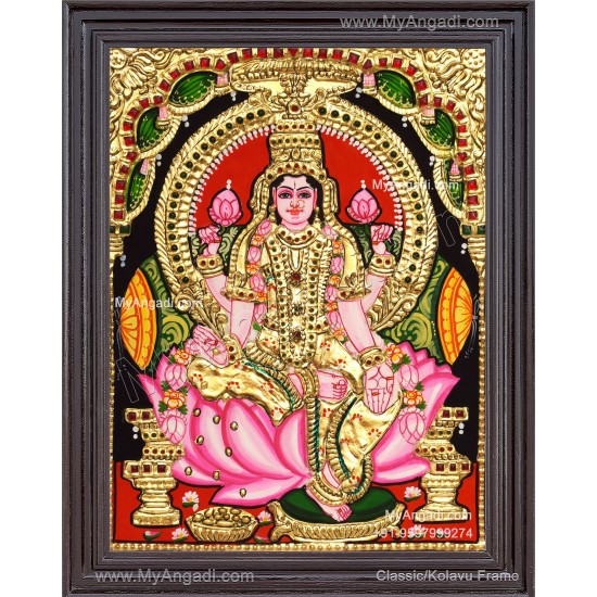 Aiswarya Lakshmi Tanjore Painting